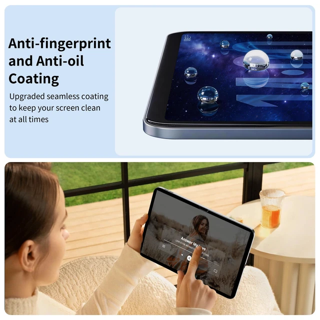 Alt view image 7 of 7 - 2 Pack Screen Protector for iPad (A16) 11th/10th Generation | iPad 11/10.9 inch Tempered Glass Film w/Easy Application Tray, HD Clarity, Anti-Scratch, Dust-Free, Apple Pencil Compatible