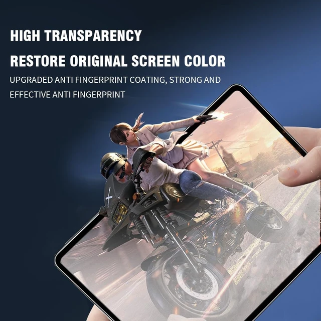 Alt view image 7 of 7 - Anti Blue Light Screen Protector for iPad (A16) 11th/10th Gen | 2 Packs, Tempered Glass, 9H Hardness, Scratch Resistant, Bubble Free, Eyes Protection