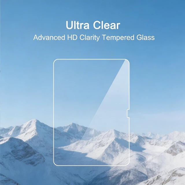 Alt view image 4 of 7 - 2 Pack Screen Protector for iPad 11th Generation A16 (11-inch, 2025) & iPad 10th Generation (10.9-inch, 2022), Tempered Glass, Anti-Fingerprint, 9H Hardness, HD Clear, Case-Friendly
