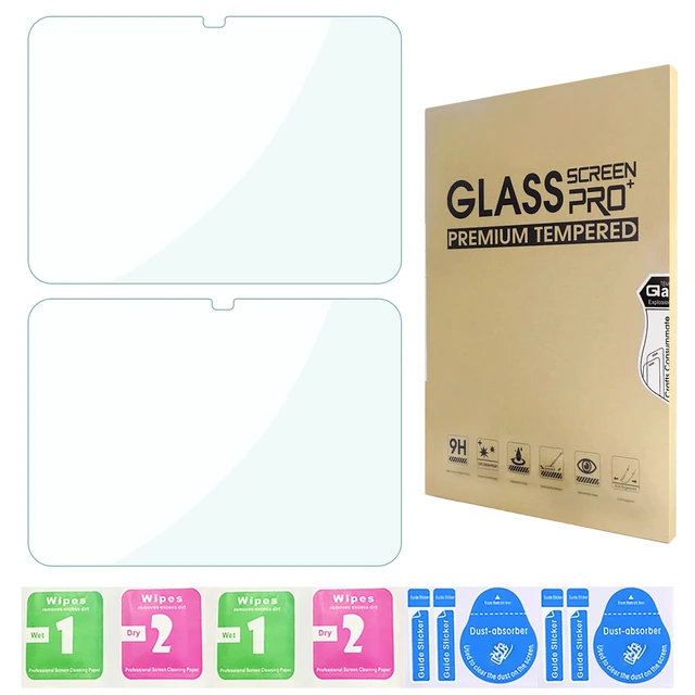 Alt view image 6 of 6 - 2 Pack Screen Protector Compatible with iPad 11th (A16) /10th | 9H Hardness Tempered Glass Screen Protector, Clear, Scratch Resistant, AntiBubble, Full Coverage