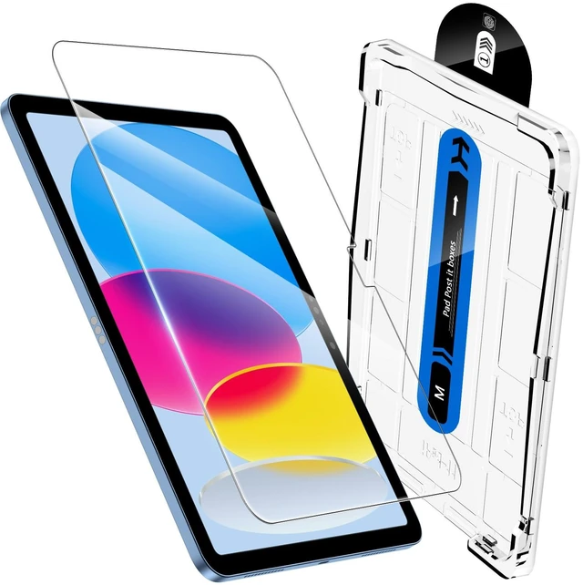 Main image of Tempered Glass Screen Protector for iPad 11th Gen A16 | Comes with Installation Tray, Case Friendly & Apple Pencil Compatible, HD Clear Touch Sensitive, 1 Pack Fits iPad 10th Gen