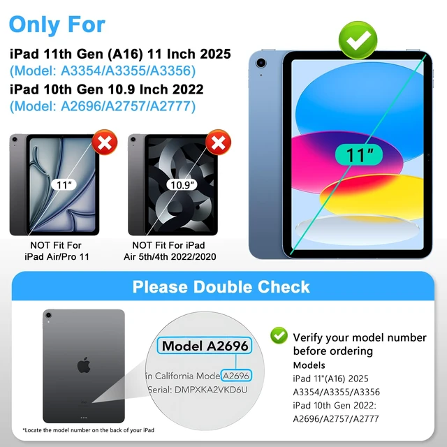 Alt view image 2 of 7 - Tempered Glass Screen Protector for iPad 11th Gen A16 | Comes with Installation Tray, Case Friendly & Apple Pencil Compatible, HD Clear Touch Sensitive, 1 Pack Fits iPad 10th Gen