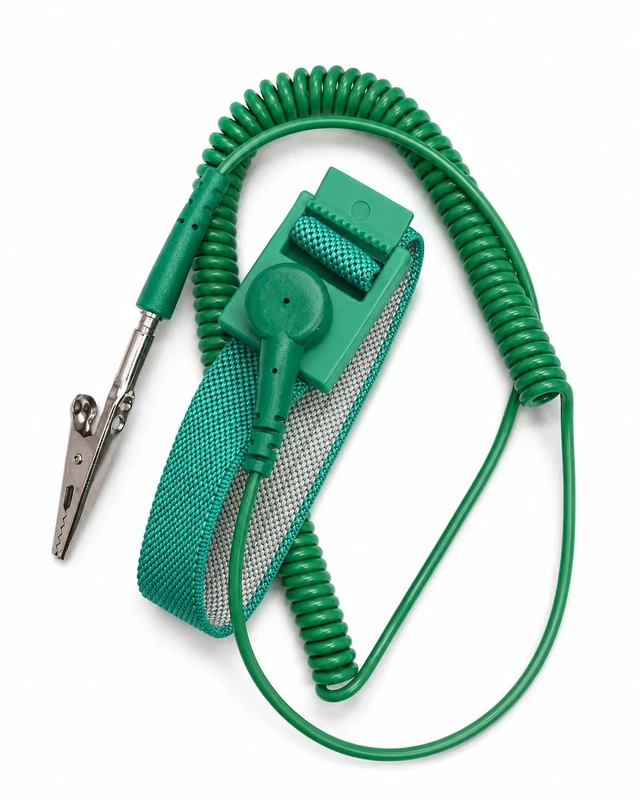 Alt view image 6 of 6 - Premium Anti Static Wrist Strap 2-Pack ESD Wrist Band with 8.2 ft (2.5m) Premium PU Coiled Grounding Cord, Adjustable Comfort Band for Electronics Repair, Computer, PCB, Laptop & Phone Work