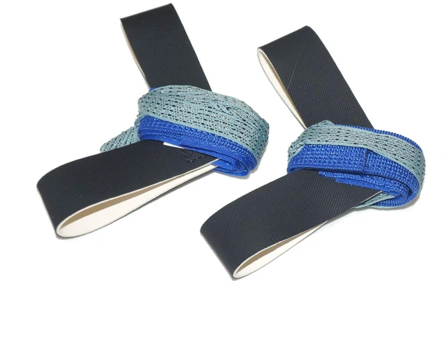 Main image of Adjustable One Size Fits All Anti Static 1M Ohm ESD Reusable Foot Heel Straps Premium Quality Perfect for Grounding, Removing Static, Protecting Electronics Against Electric Shock - Blue - 2 Pieces