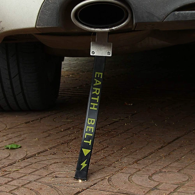 Alt view image 4 of 5 - Car Anti Static Strip Earth Belt Ground Wire Strap for Car Vehicle Truck SUV RV Safe Driving