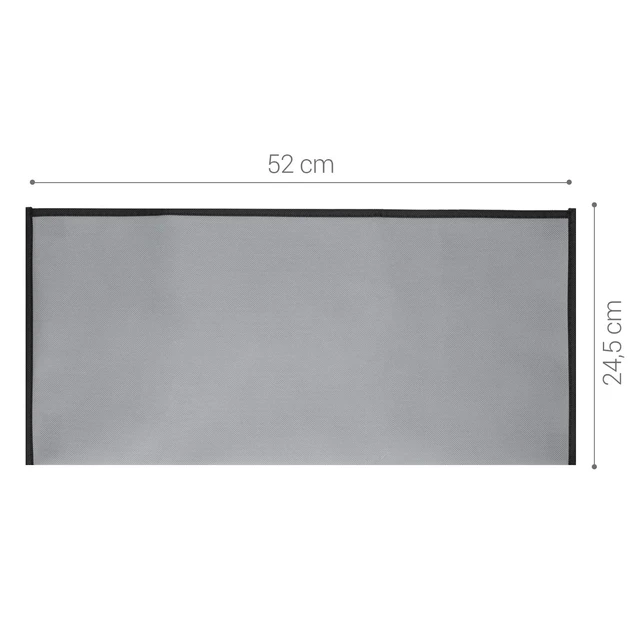 Alt view image 6 of 7 - Dust Cover Compatible with Universal Keyboard (L) - Computer Keyboard Protector Fabric Case - Light Grey