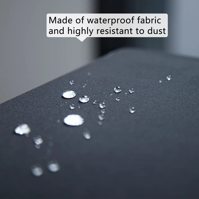 Alt view image 3 of 6 - Piano Dust Cover 61-88 Keys Weighted Keyboard Small Keyboard Piano Covers Waterproof Locking Clasp Keep It From Dust and Dirt (61-76 KEYS)