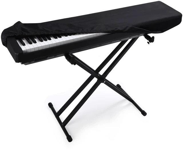 Main image of 88 Keys Piano Keyboard Dust Cover -Adjustable Dust & Dirt Proof | Full Cover Elastic Cord Lock Easy Installation for Yamaha, Casio, RockJam,Alesis Digital Pianos