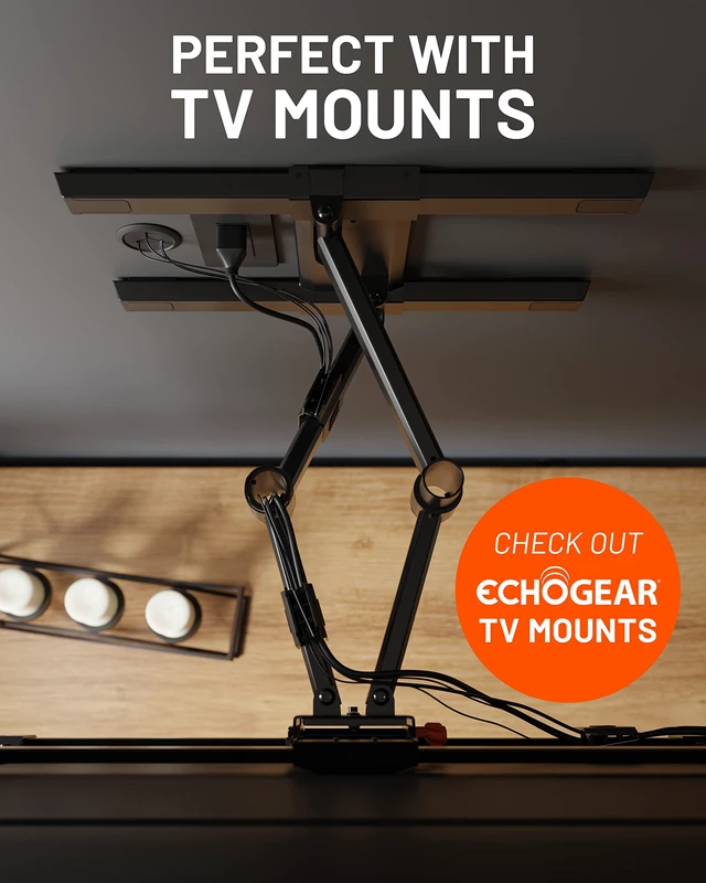 Alt view image 7 of 7 - Wall Cable Hiders for Cable Management - 2.25" Mini Cord Hider Conceals 3 Low Voltage Cables Behind Wall - Perfect for Speakers, Mounted TVs, Desks & More - Black 4-Pack