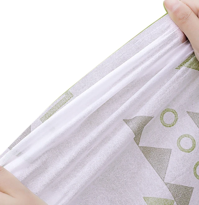 Alt view image 2 of 5 - Disposable Waterproof Camping Blanket, 78 Inch x 78 Inch Plastic Picnic Mat for Beach and Park Camping (L)