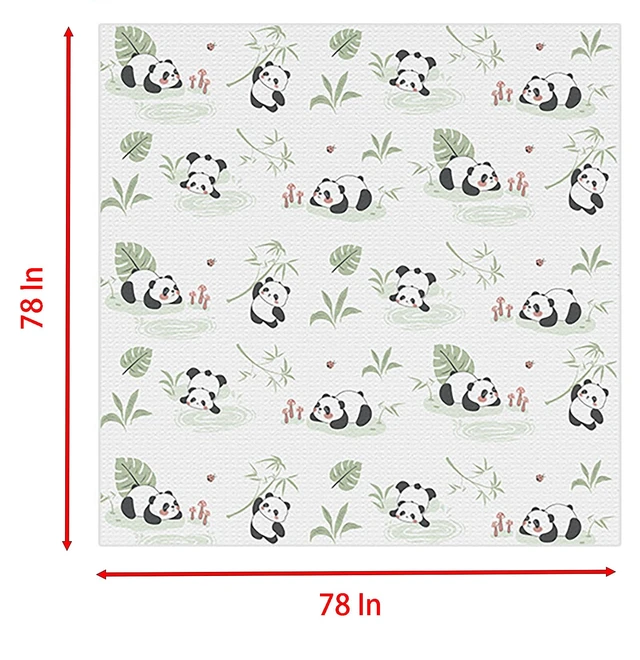Alt view image 3 of 5 - Disposable Waterproof Camping Blanket, 78 Inch x 78 Inch Plastic Picnic Mat for Beach and Park Camping (L)