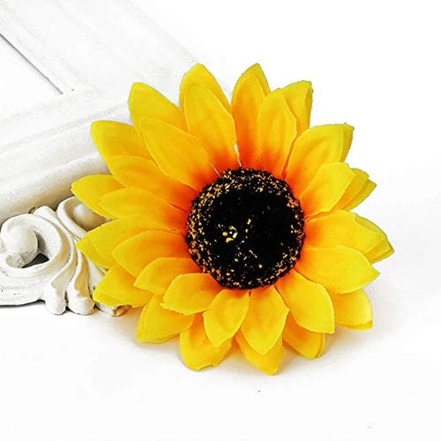 Alt view image 4 of 4 - Sunflower Hair Barrettes Hair Clips for Women Girls Daisy Alligator Hair Clips for Teen Girls Summer Beach Hair Pins 4pcs