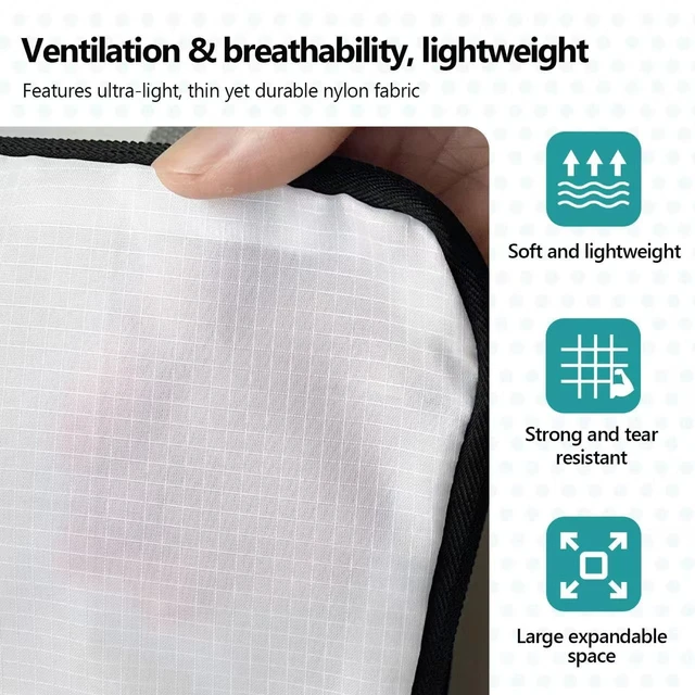 Alt view image 4 of 7 - Compression Packing Cubes, 5-Piece Set Travel Organizer Boxes, Compressible Luggage Cubes With Zipper for Women/Men - Essential Travel Accessories