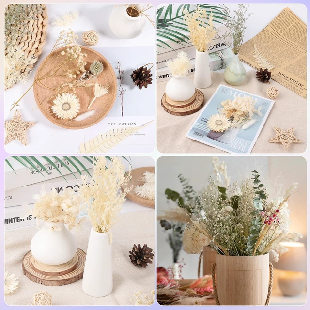 Alt view image 5 of 7 - Real Dried Flowers 100% Natural Dried Flowers, Mixed Colors Dried Leaf Flowers for DIY Arts and Crafts Candles Resin Jewelry Nail Pendant Cards Scrapbooking Wedding Home Decoration