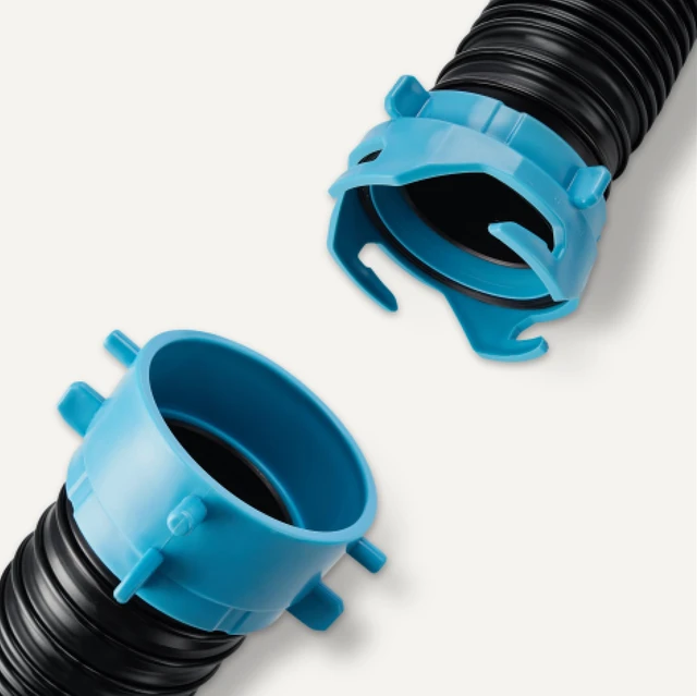 Alt view image 3 of 5 - Amazon Basics RV Sewer Hose Kit, 15 ft, Black