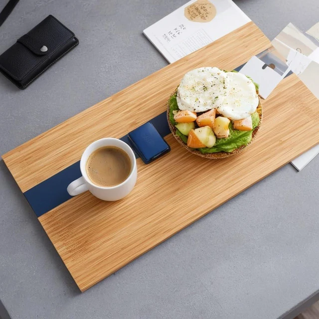 Alt view image 4 of 6 - Large Epoxy Mold 15.8 * 9.8 * 3 inch and 11.3 * 7.5 * 2 inch, Cutting Board Molds for Epoxy Resin, Large Reusable Resin Mold for Coffee Table, River Table, Charcuterie Board, Art Panel