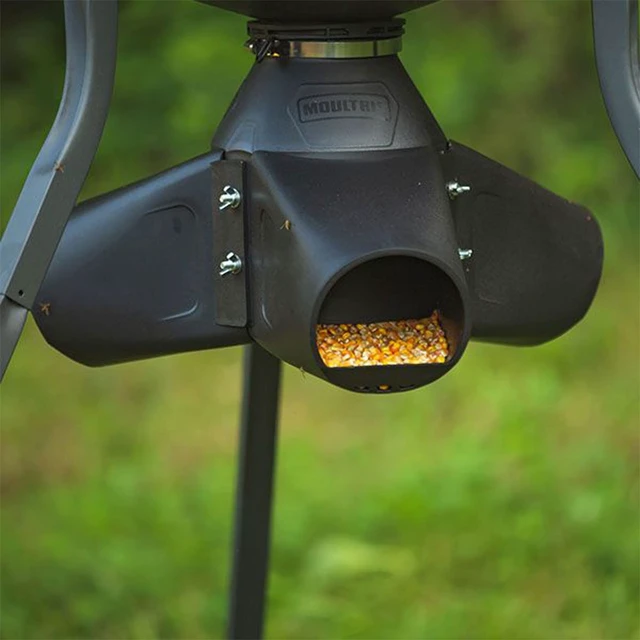 Alt view image 3 of 3 - Moultrie Gravity Feeder Kit with Quick-Lock Adapter | Gravity-fed design, no power needed, easy conversion kit, protein pellet ready, rugged construction