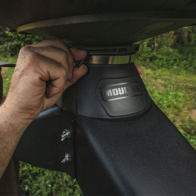Alt view image 2 of 3 - Moultrie Gravity Feeder Kit with Quick-Lock Adapter | Gravity-fed design, no power needed, easy conversion kit, protein pellet ready, rugged construction