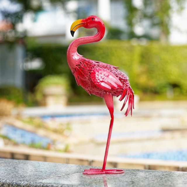 Main image of dreamskip Metal Peacock Garden Decor Outdoor Statue, 26" Metal Yard Art Peacock Garden Sculptures Outside Decoration for Home Patio Lawn Backyard, Gift for Moms Grandma Women