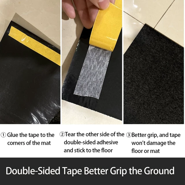 Alt view image 5 of 7 - Garage Floor Matting 6.6x8.5 Feet Oil Absorbent Large Rubber Mat Waterproof Rubber Backing Layer Golf Cart Garage Mat Protects Floor from Spills Stains Oil Drip Pan for Under Car (6.6x8.5 Feet)