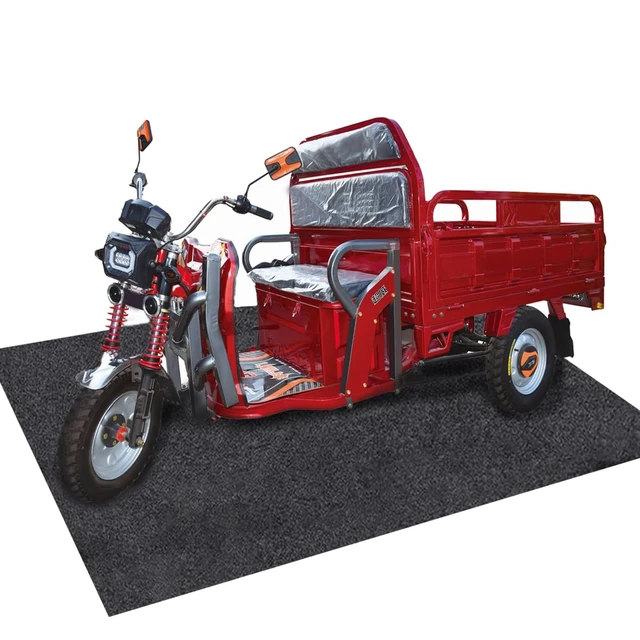 Alt view image 6 of 7 - Garage Floor Matting 6.6x8.5 Feet Oil Absorbent Large Rubber Mat Waterproof Rubber Backing Layer Golf Cart Garage Mat Protects Floor from Spills Stains Oil Drip Pan for Under Car (6.6x8.5 Feet)