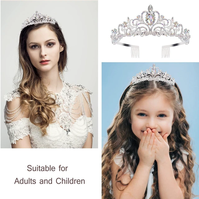 Alt view image 8 of 10 - Princess Crown, Happy Birthday Tiara, Girl Sash for Women, Cake Popper, Birthday Party Decorations for Women, Headband Accessories