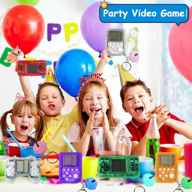 Alt view image 12 of 12 - 12Pcs Video Game Party Favors for Kids,Mini Game Console Keychain for Kids Boys Birthday Supplies Gaming Party Favors Classroom Prizes