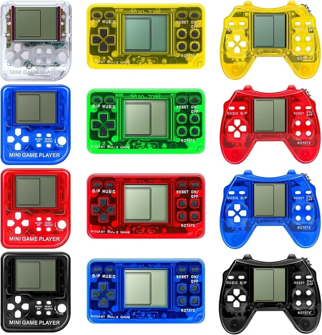 Alt view image 8 of 14 - APZ 12 PCS Video Game Party Favors,Video Game Keychain for Kids,Idea Gift for Video Game Party Birthday Supplies,Goodies Bags Stuffer