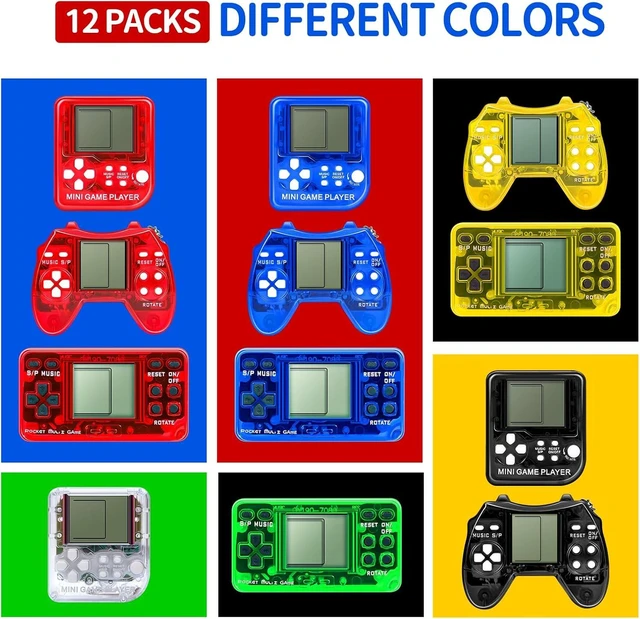 Alt view image 10 of 14 - APZ 12 PCS Video Game Party Favors,Video Game Keychain for Kids,Idea Gift for Video Game Party Birthday Supplies,Goodies Bags Stuffer