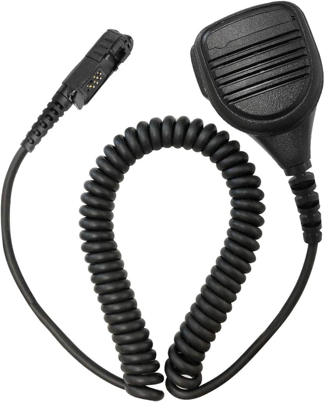 Alt view image 8 of 14 - Amasu XPR3300 XPR3500e Remote Speaker Microphone Shoulder Mic for XPR3000 XPR3300e XPR3500 XPR3000e DP2000 DP2400 DEP XIR PMMN4075 PMMN4076 PMMN4071A