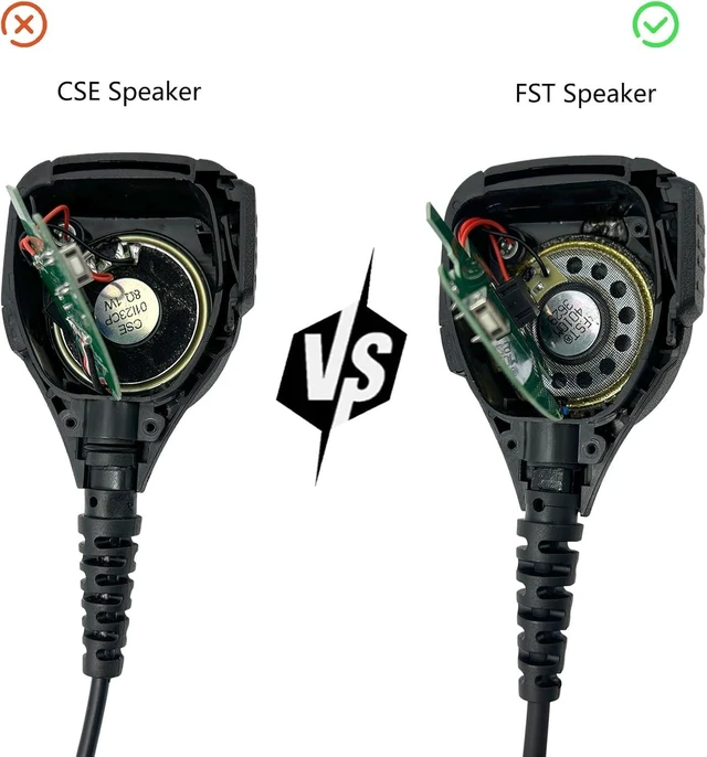 Alt view image 14 of 14 - Amasu XPR3300 XPR3500e Remote Speaker Microphone Shoulder Mic for XPR3000 XPR3300e XPR3500 XPR3000e DP2000 DP2400 DEP XIR PMMN4075 PMMN4076 PMMN4071A