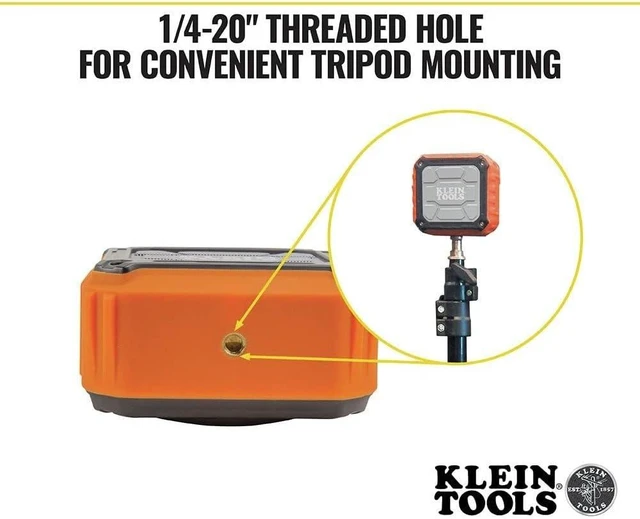 Alt view image 12 of 12 - Klein Tools AEPJS1 Bluetooth Speaker, Wireless Portable Jobsite Speaker Plays Audio and Answers Calls Hands Free, IPX5, Worksite Ready