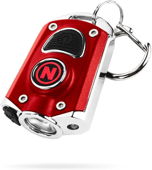 Alt view image 7 of 12 - NEBO Mycro Rechargeable LED Keychain Light | Key Ring Flashlight Features 6 Light Modes,