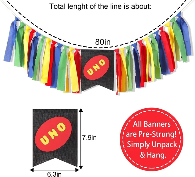 Alt view image 7 of 12 - First Birthday High Chair Banner - Boy 1st Birthday Highchair Banner, Carnival Circus Banner for First Birthday, Boys Birthday Party Supplies, Fiesta Party Decorations