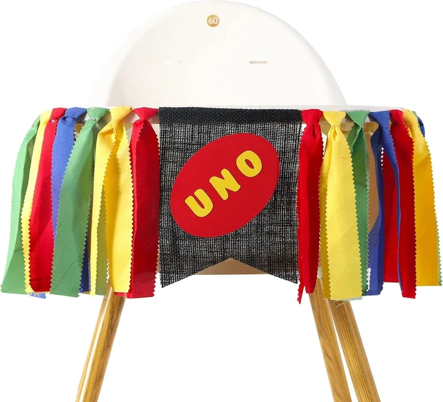 Alt view image 10 of 12 - First Birthday High Chair Banner - Boy 1st Birthday Highchair Banner, Carnival Circus Banner for First Birthday, Boys Birthday Party Supplies, Fiesta Party Decorations