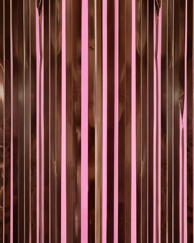 Alt view image 14 of 14 - xo, Fetti Brown Party Curtain - Set of 2 | Espresso Martini Fringe, Bachelorette Decorations, Cute Birthday Photo Booth, Party Backdrop, Bday Supplies