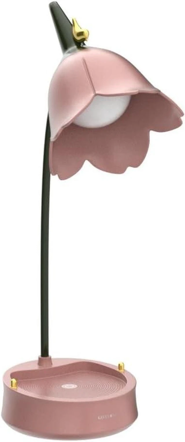 Alt view image 11 of 14 - magical JD LED Desk Lamp Cordless Table Light Adjustable Gooseneck Dimmable Touch Rechargeable Battery Eye-Caring Night Light for Kids,Mini Cute Lamp for College Dorm Bedroom Reading
