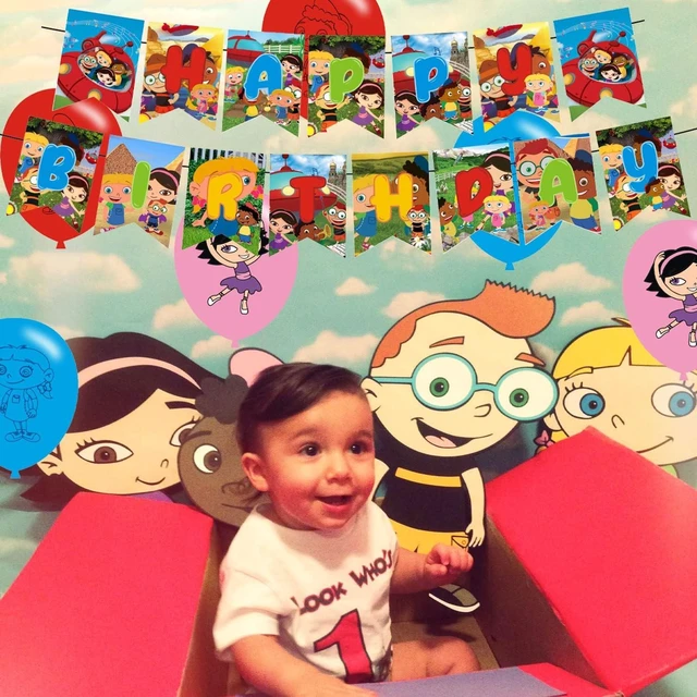 Alt view image 13 of 14 - Little Einsteins Birthday Party Decorations, Caroon Little Einsteins Party Supplies with Banner, Cake Topper, Cupcake Toppers, Balloons for Fans Birthday Party Favors