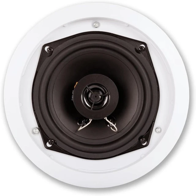 Alt view image 7 of 8 - Acoustic Audio by Goldwood R191 in Ceiling/in Wall 5 Speaker Set 2 Way Home Theater 1000 Watt New R191-5S