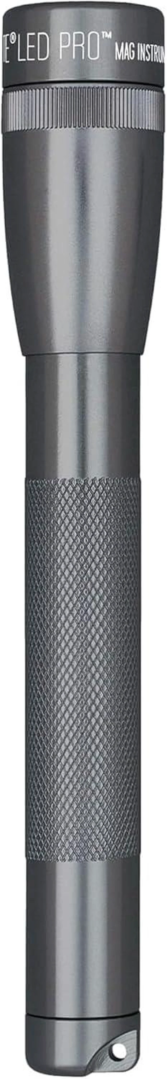 Alt view image 7 of 12 - MagLite Mini Pro LED 2-Cell AA Flashlight, High Lumen, Water-Resistant, Adjustable Focus Gray