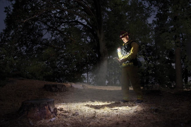 Alt view image 9 of 12 - MagLite Mini Pro LED 2-Cell AA Flashlight, High Lumen, Water-Resistant, Adjustable Focus Gray