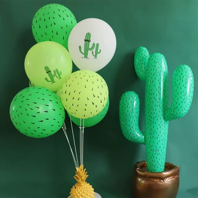 Alt view image 12 of 14 - Cactus Party Decorations Fiesta Cactus Birthday Party Supplies Cactus Happy Birthday Party Banners Paper Lanterns Balloons Cake Toppers for Tropical Mexican Fiesta Party Decorations