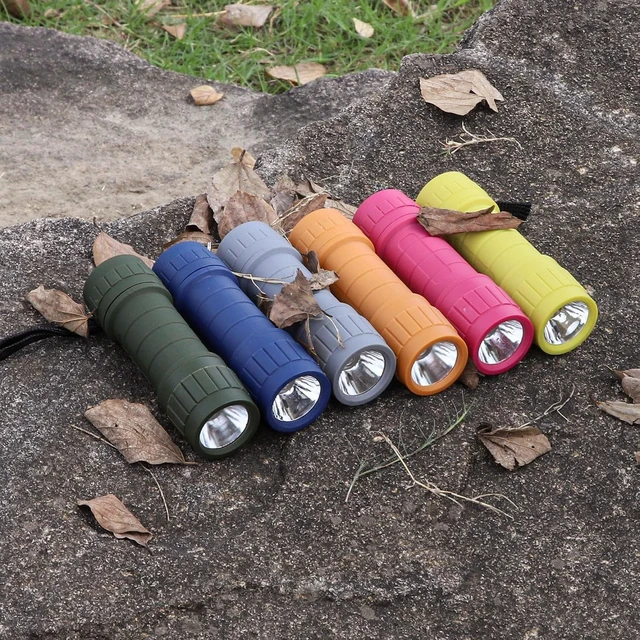 Alt view image 14 of 14 - 6-Pack Small Flashlights Set, Super Bright 100 Lumen LED Flashlight Pack with 18-Piece AAA Batteries Included, Mini Flashlight, Outdoor Flashlight for Camping, Hiking, Emergency