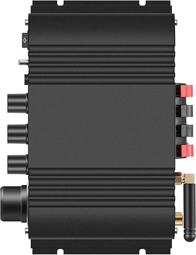 Alt view image 13 of 14 - Kinter K3118-2.1 Bluetooth 5.0 Stereo Digital Receiver Amplifier 2.1 Channel Mini Hi-Fi Class D Amp 30 Watt x 2 Channels + 80 Watt Subwoofer for Home TV DIY Auto Outdoor Passive Speakers Subwoofer