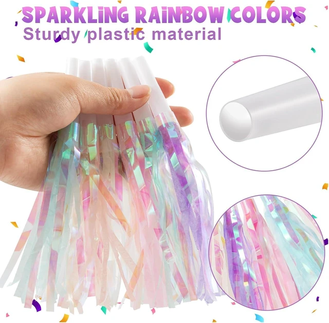 Alt view image 11 of 14 - 72 pcs Party Blowers, Noise Makers Glitter Metallic Fringed Party Horns for Birthday Blow Horns Graduation Sporting Party Favors Supplies