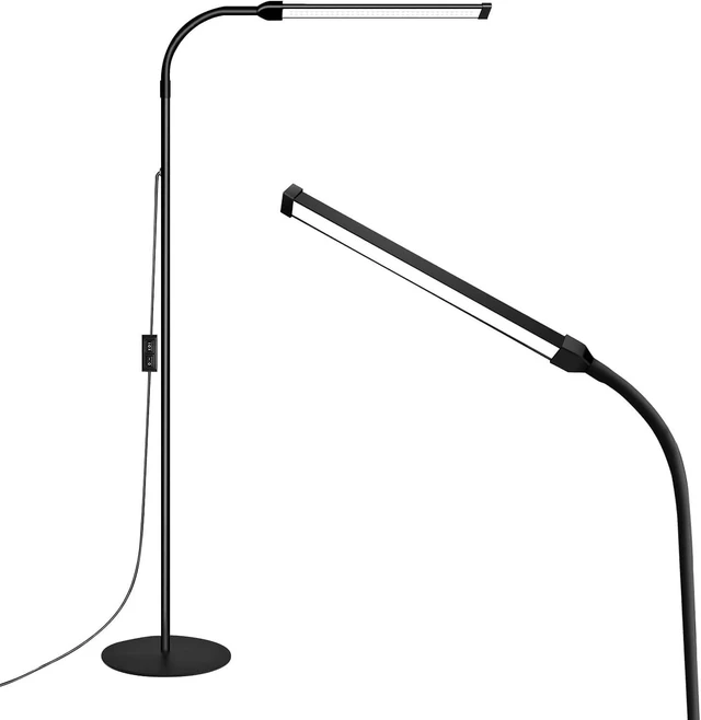 Alt view image 7 of 12 - 18W Tattoo Lamp 3000K-6000K Colors and Dimmable, Lash Light Makeup Light with USB Port 112 Bulls Led Floor Lamp for for Living Room lamp Bedroom Light