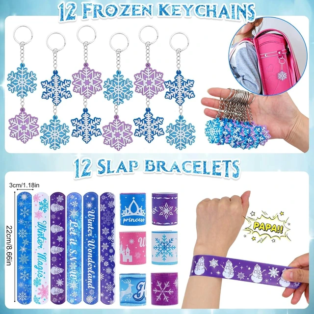 Alt view image 10 of 14 - Mepmela Frozen Party Favors, Princess Frozen Birthday Party Supplies Goodie Bag Stuffers for Girl Party Favors Pinata Prizes