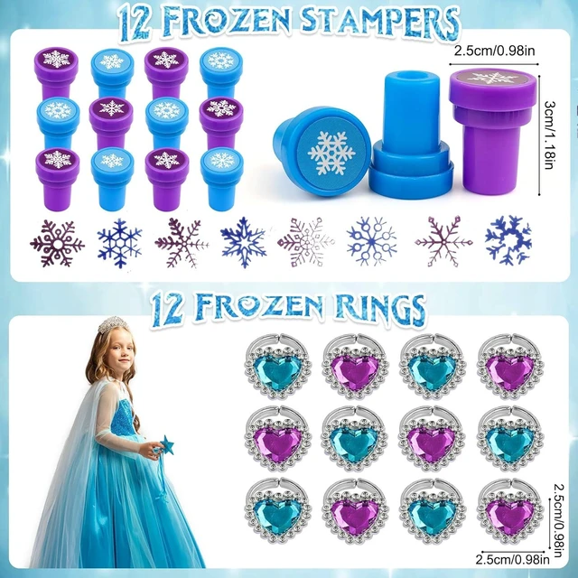 Alt view image 11 of 14 - Mepmela Frozen Party Favors, Princess Frozen Birthday Party Supplies Goodie Bag Stuffers for Girl Party Favors Pinata Prizes