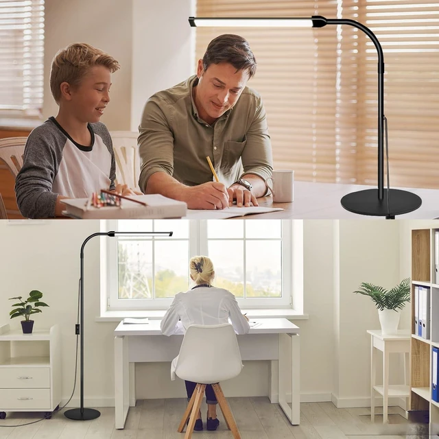 Alt view image 11 of 12 - 18W Tattoo Lamp 3000K-6000K Colors and Dimmable, Lash Light Makeup Light with USB Port 112 Bulls Led Floor Lamp for for Living Room lamp Bedroom Light