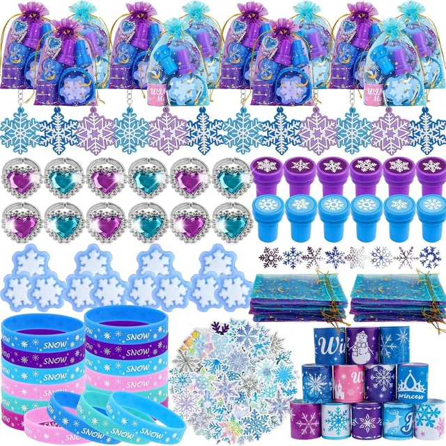 Alt view image 8 of 14 - Mepmela Frozen Party Favors, Princess Frozen Birthday Party Supplies Goodie Bag Stuffers for Girl Party Favors Pinata Prizes